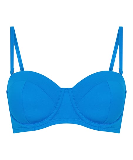 Porto Bikini Top, Blue