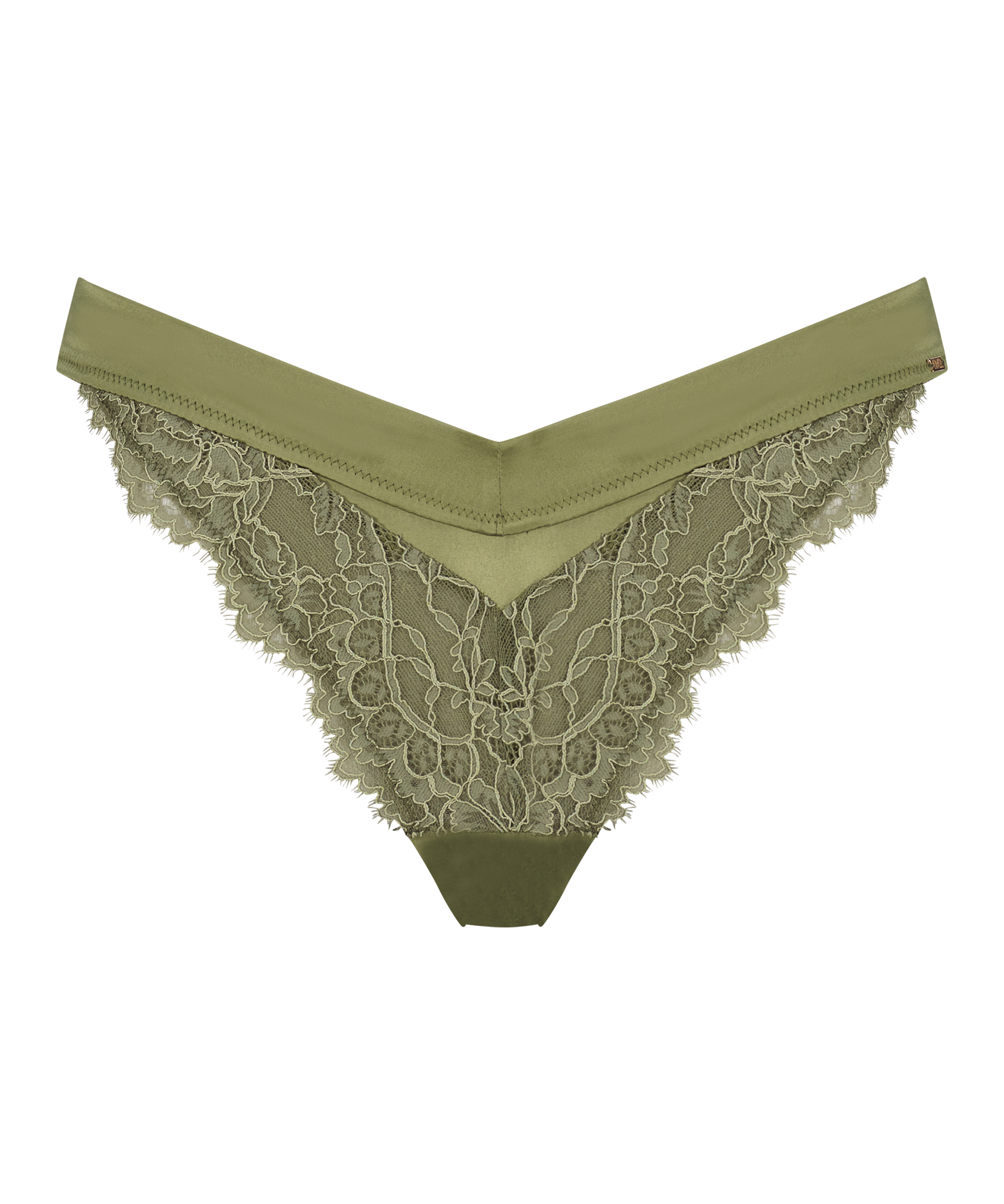 Cecile thong, Green, main