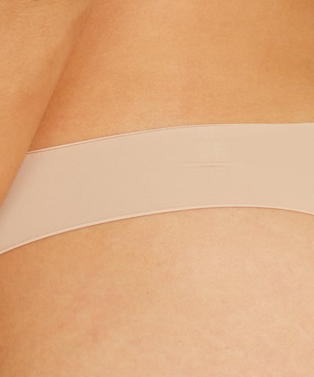 Invisible thong basic, Beige
