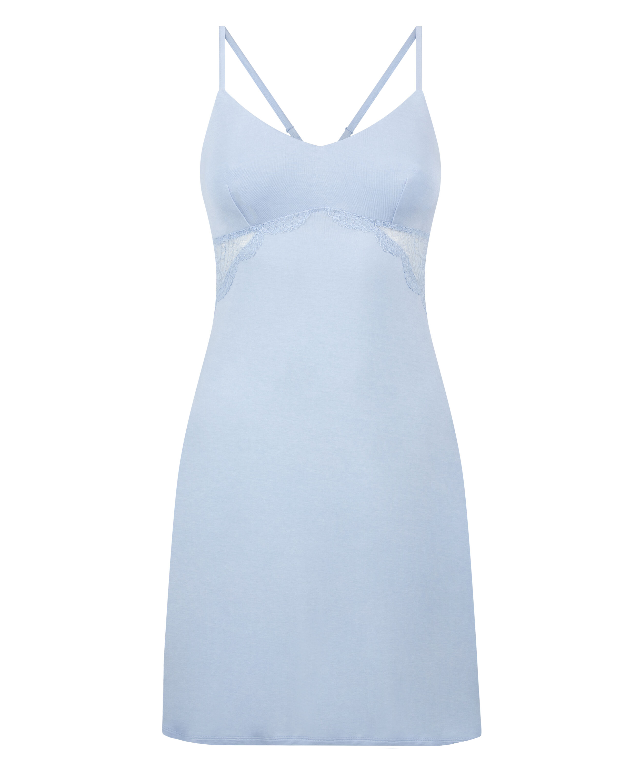 Nova Jersey Slip Dress, Blue