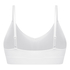 Dide Triangle Bralette, White