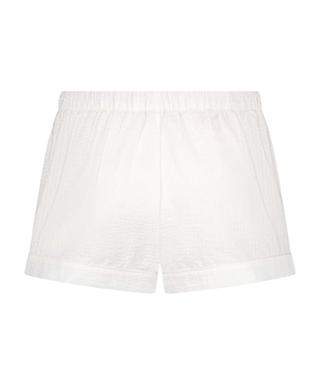 Cotton shorts, White
