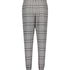 Petite Twill Check Pyjama Pants, Grey