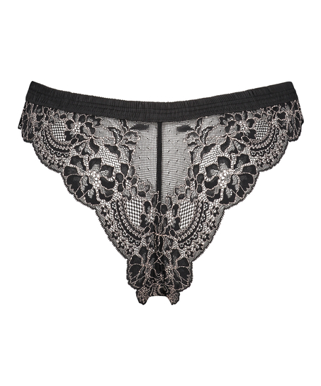 Yvo High Leg Brazilian, Black