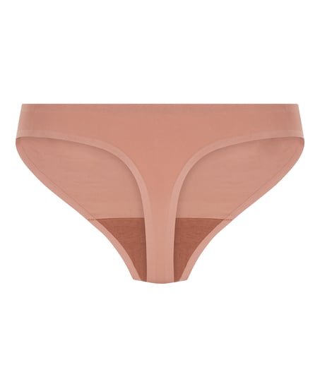 Invisible thong basic, Brown