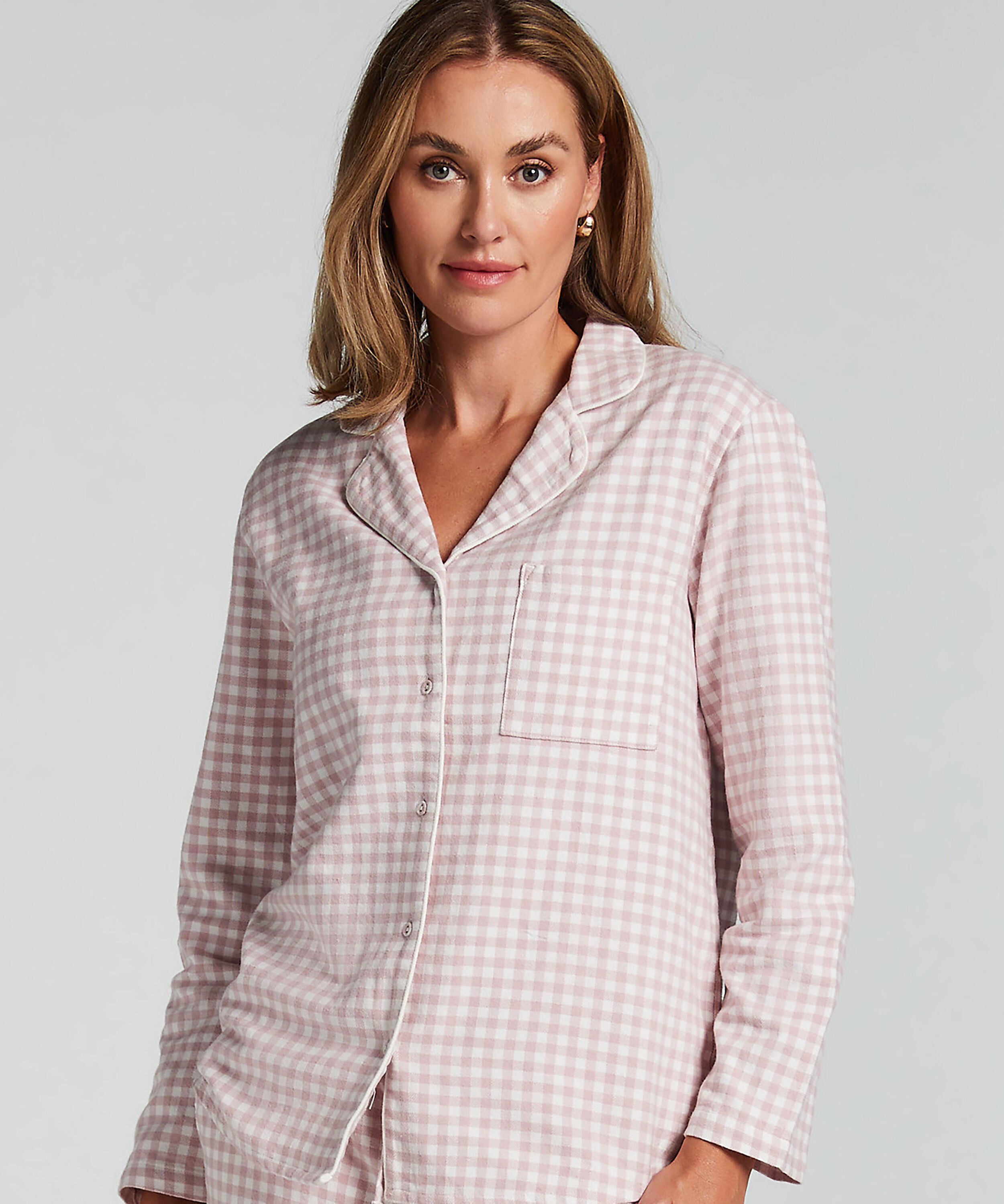 Essentials Flannel Pyjama Top
