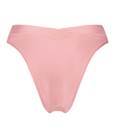 Lais high-leg bikini bottoms, Pink