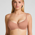 Smooth Padded Underwired Bra, Brown