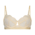 Honey Non-Padded Underwired Bra, White