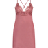 Zara Satin Slip Dress, Pink