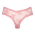 V-shape Mesh Brazilian, Pink