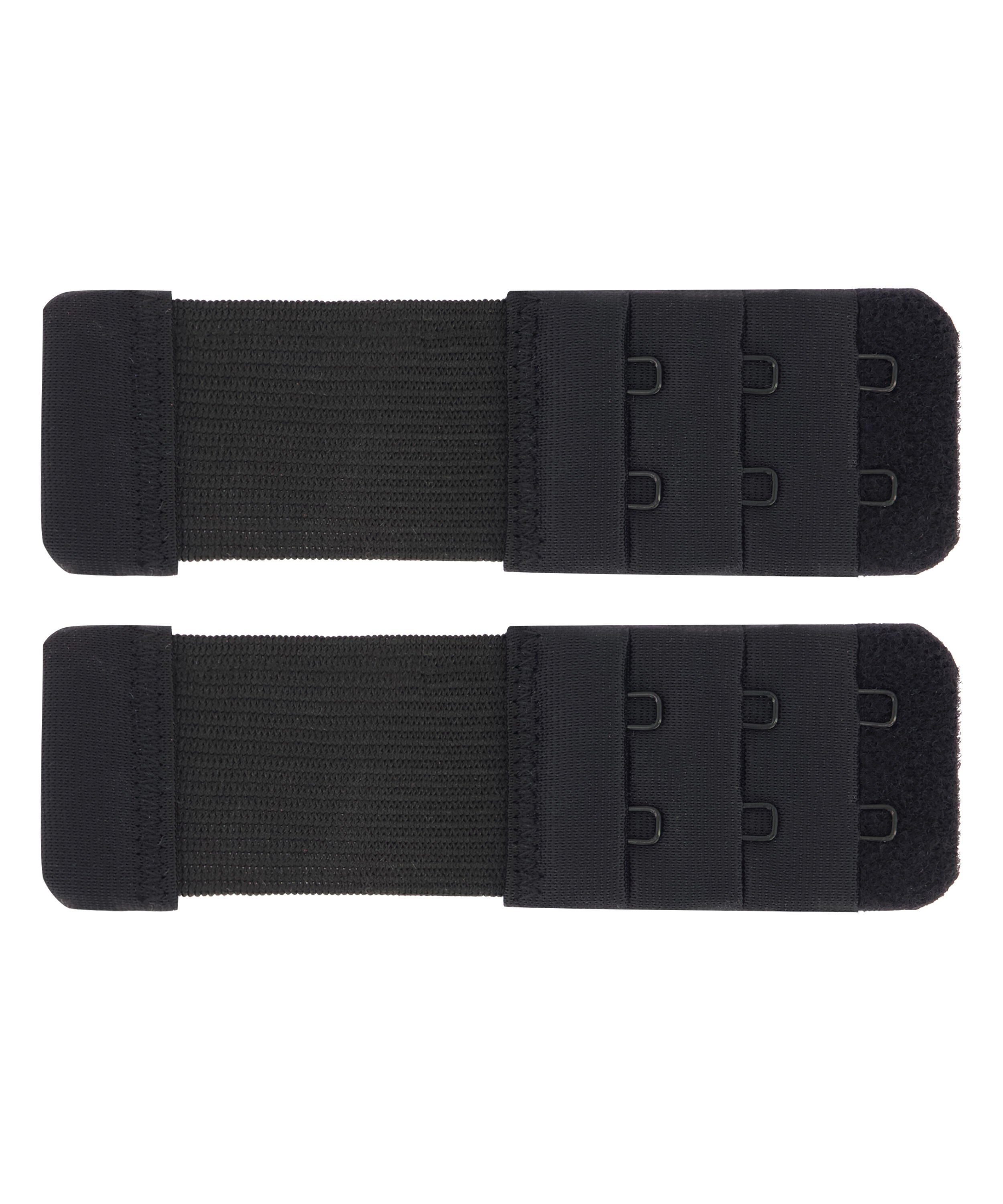 2-Pack Bra Extenders, Black