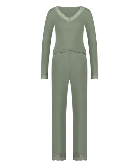 Pajama Set, Green