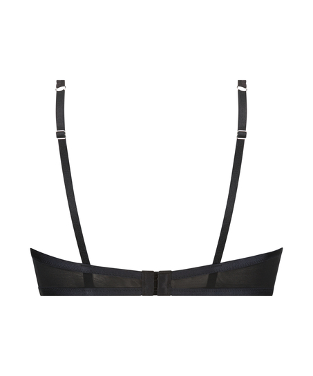 Elissa Padded Maximizer Underwired Bra, Black