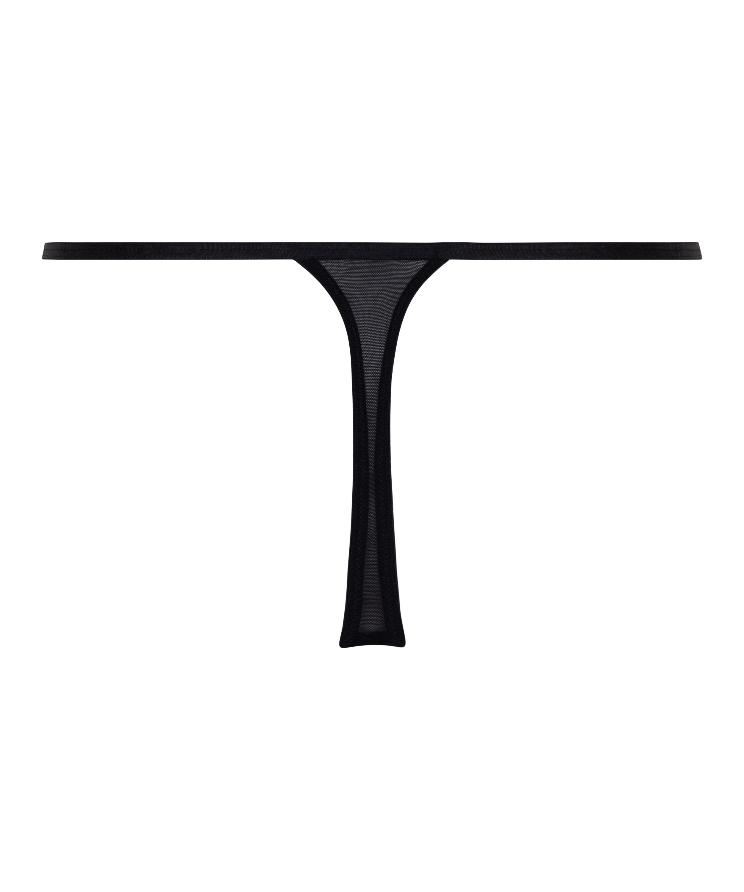 Pearl Thong, Black, main