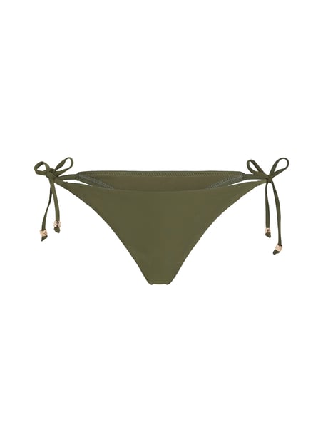 Luna String Bikini Bottom, Green