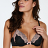 Gina Padded Underwired Bra, Black