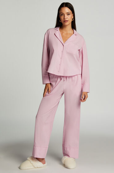 Hunkemoller Stripy Pyjama Pants Pink