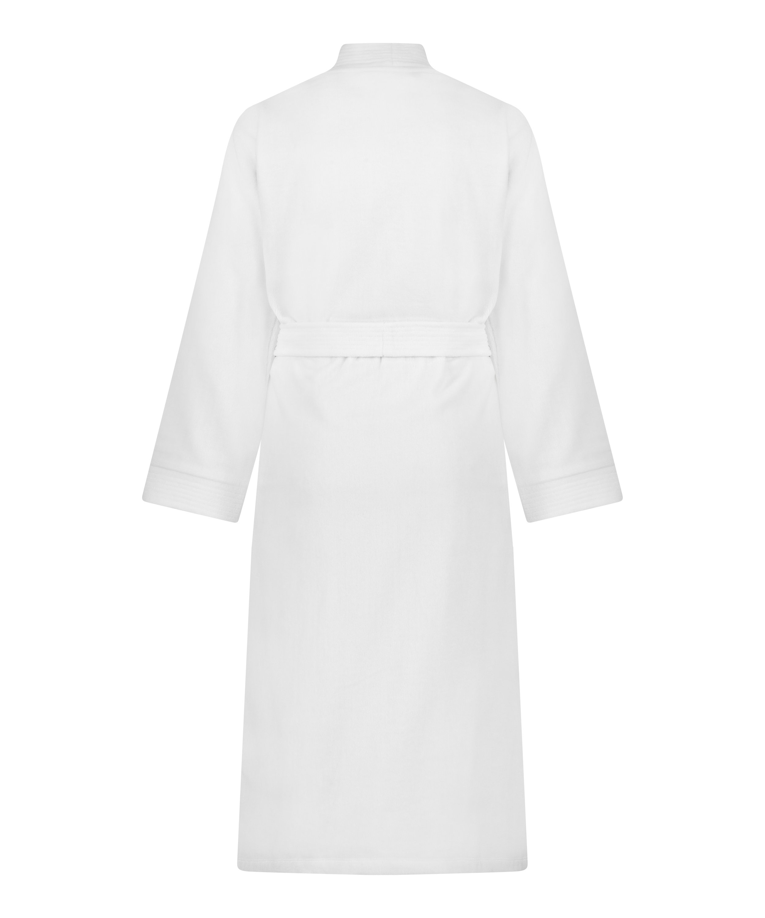 Toweling Robe, White, main