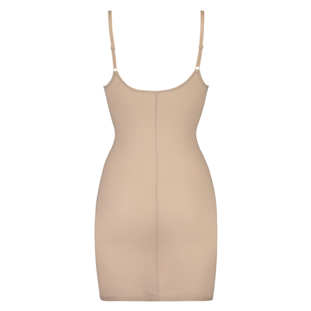 Sculpting scallop dress - Level 3, Beige