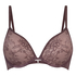 Lea Padded Underwired Push-Up Bra, Purple