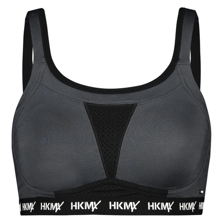 HKMX Sports bra The Elite Level 3, Grey