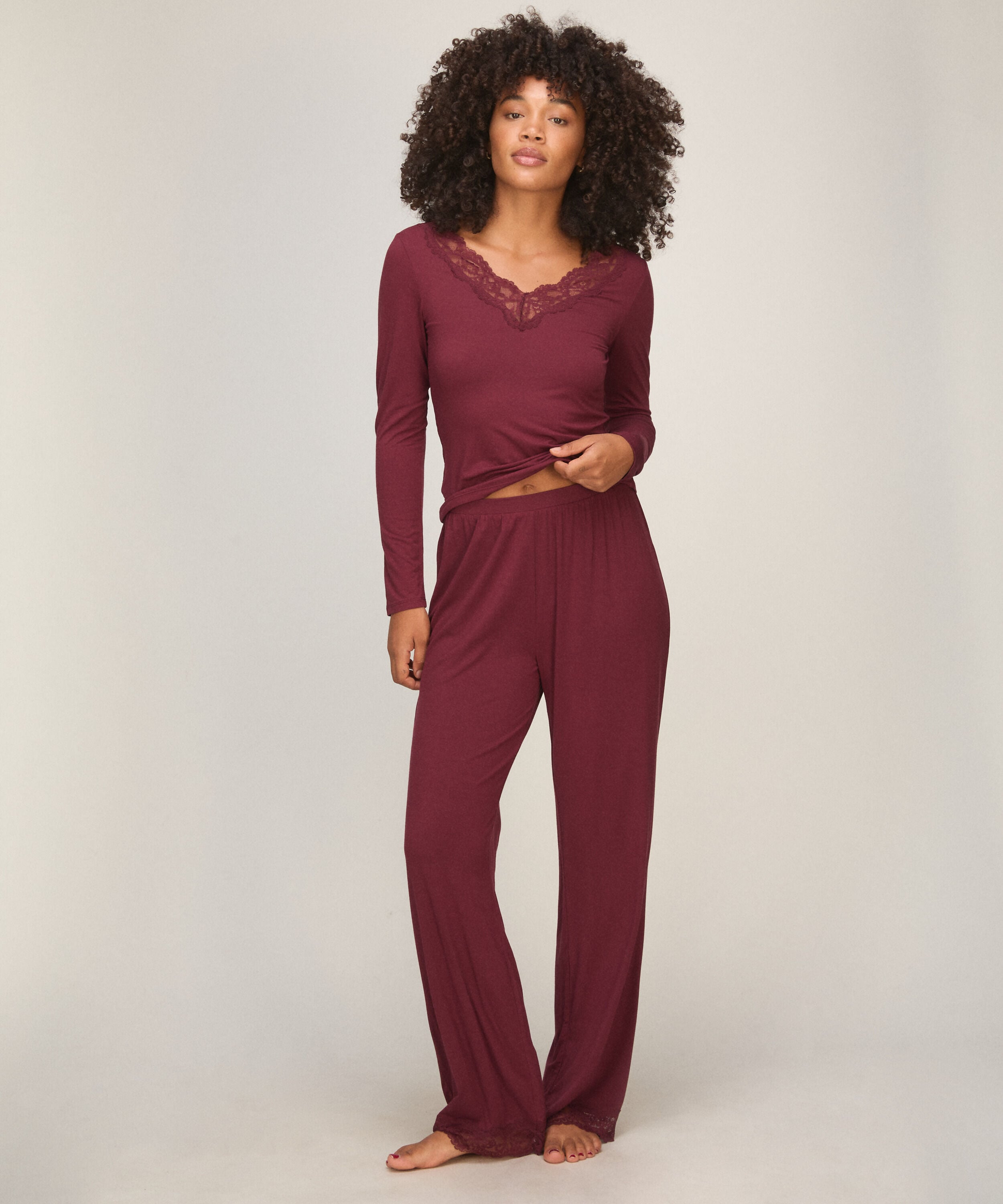 Pyjama Set, Purple