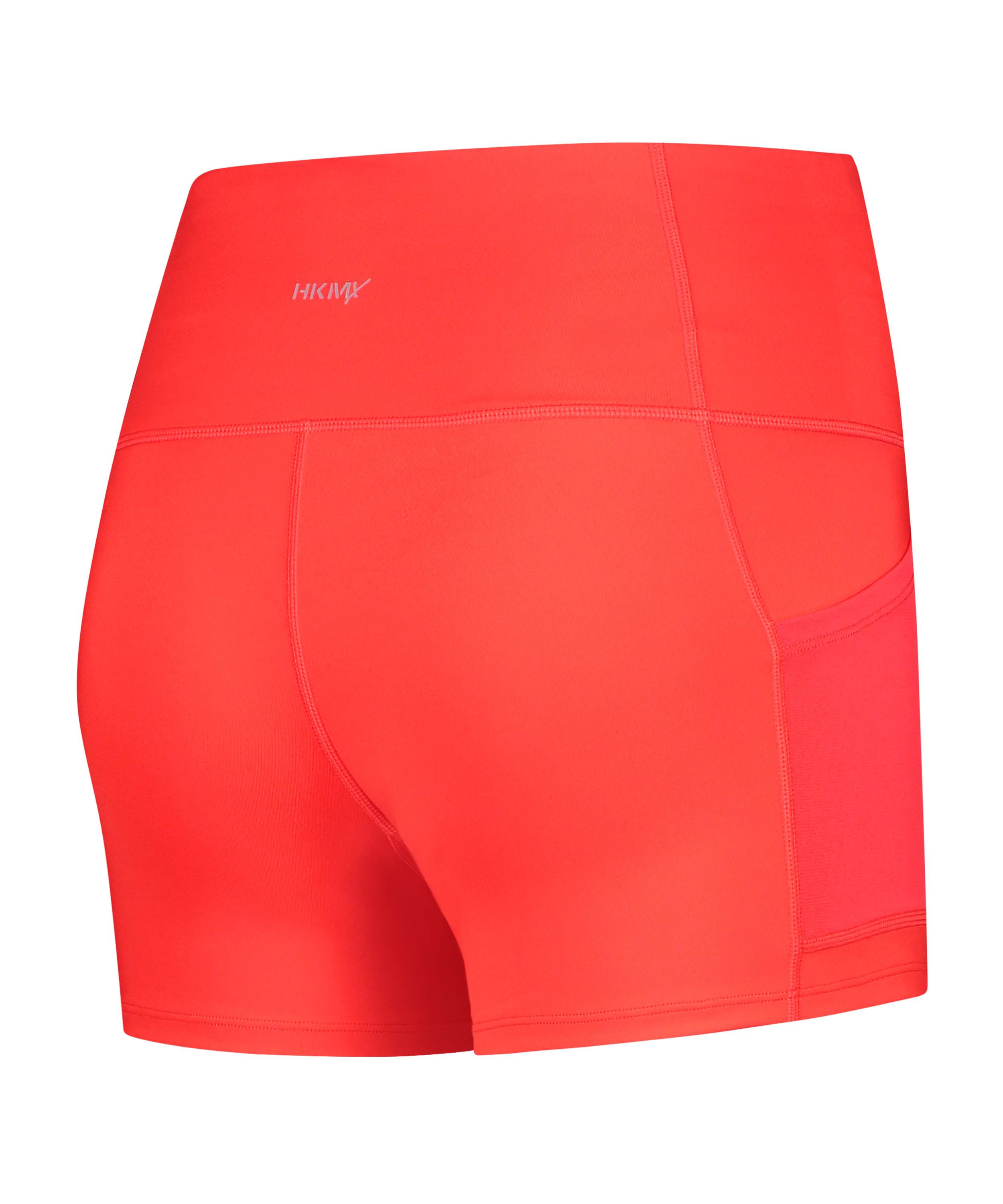 HKMX High waist shorts Oh My Squat, Red, main