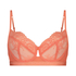 Honey Non-Padded Underwired Bra, Orange