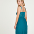 Modal Lace Slip Dress, Green