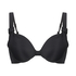 Luxe padded push-up bikini top Cup A - E, Black
