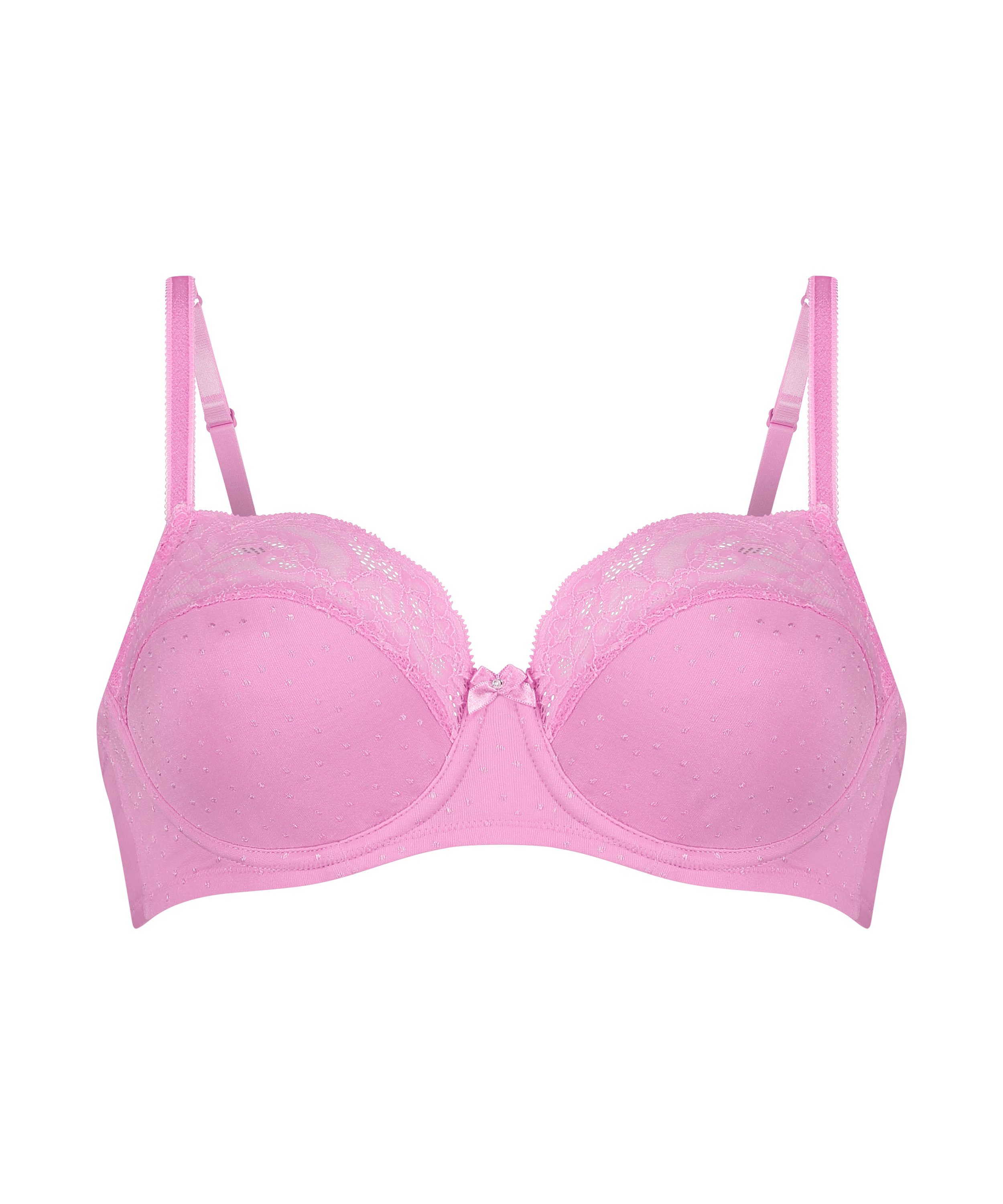 Sophie Non-Padded Underwired Bra, Pink, main