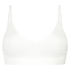 Seamless bralette, White