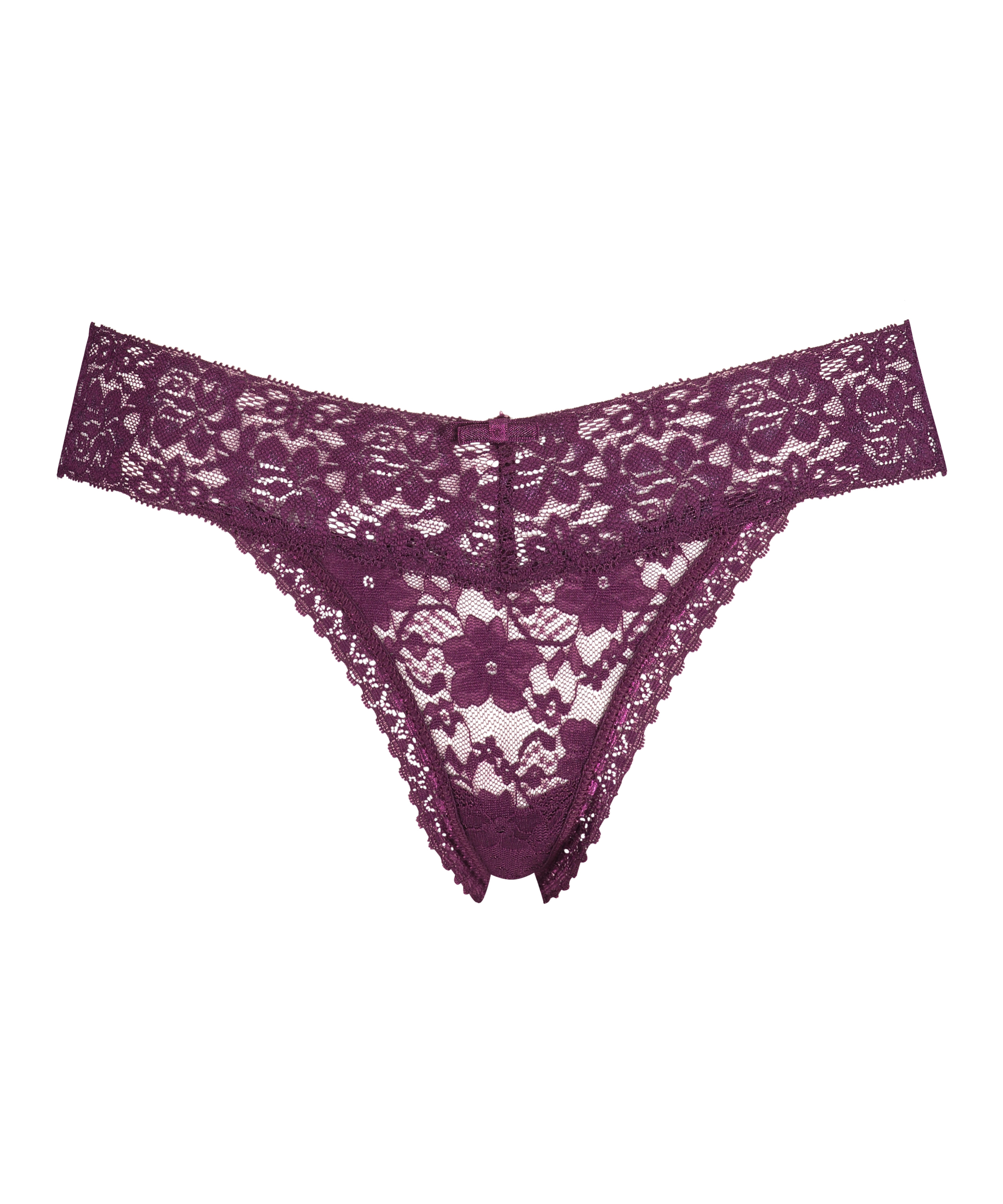 Extra Low V-Thong, Purple, main