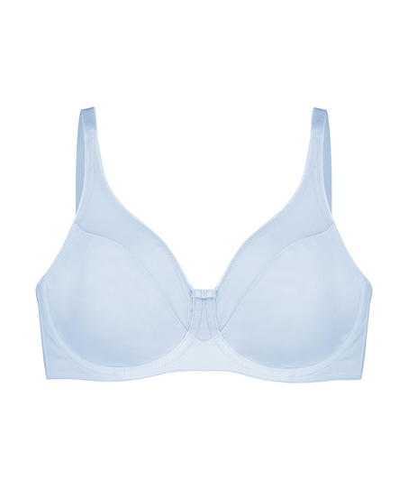 Nina Non-Padded Underwired Minimizer Bra, Blue