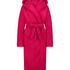 Fleece Bathrobe, Pink