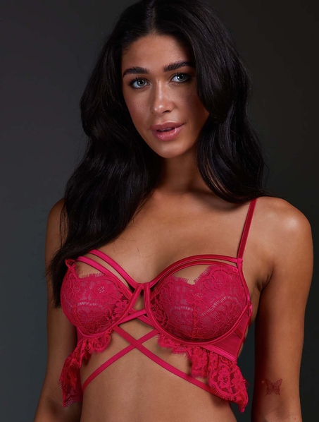 Ophelia Non-padded Underwired Bra, Pink