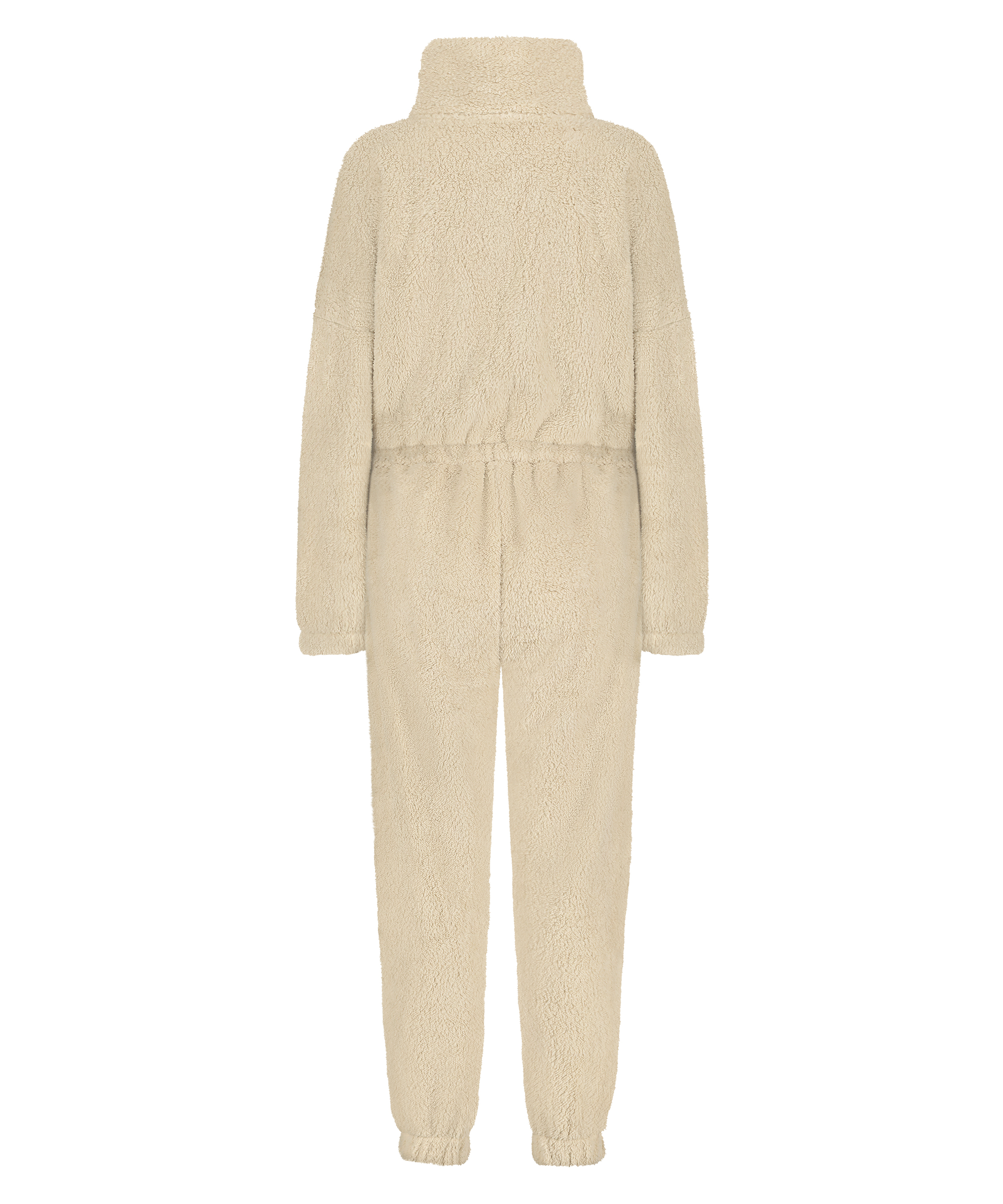 Fleece Onesie, Beige, main
