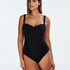 Scallop Dreams Ocean Swimsuit, Black