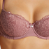 Marine Padded Underwired Bra, Pink