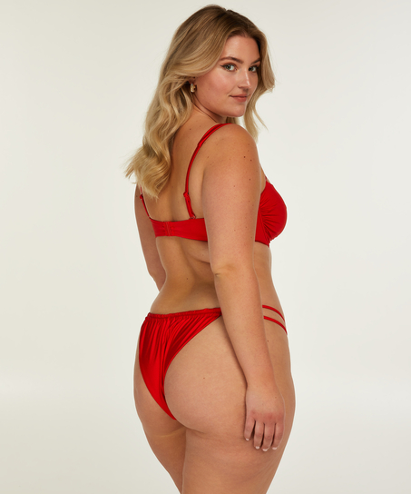 Non-padded bikini top BoraBora, Red
