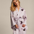 Satin Kimono, Purple