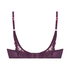 Samra Padded Underwired Push-Up Bra, Purple