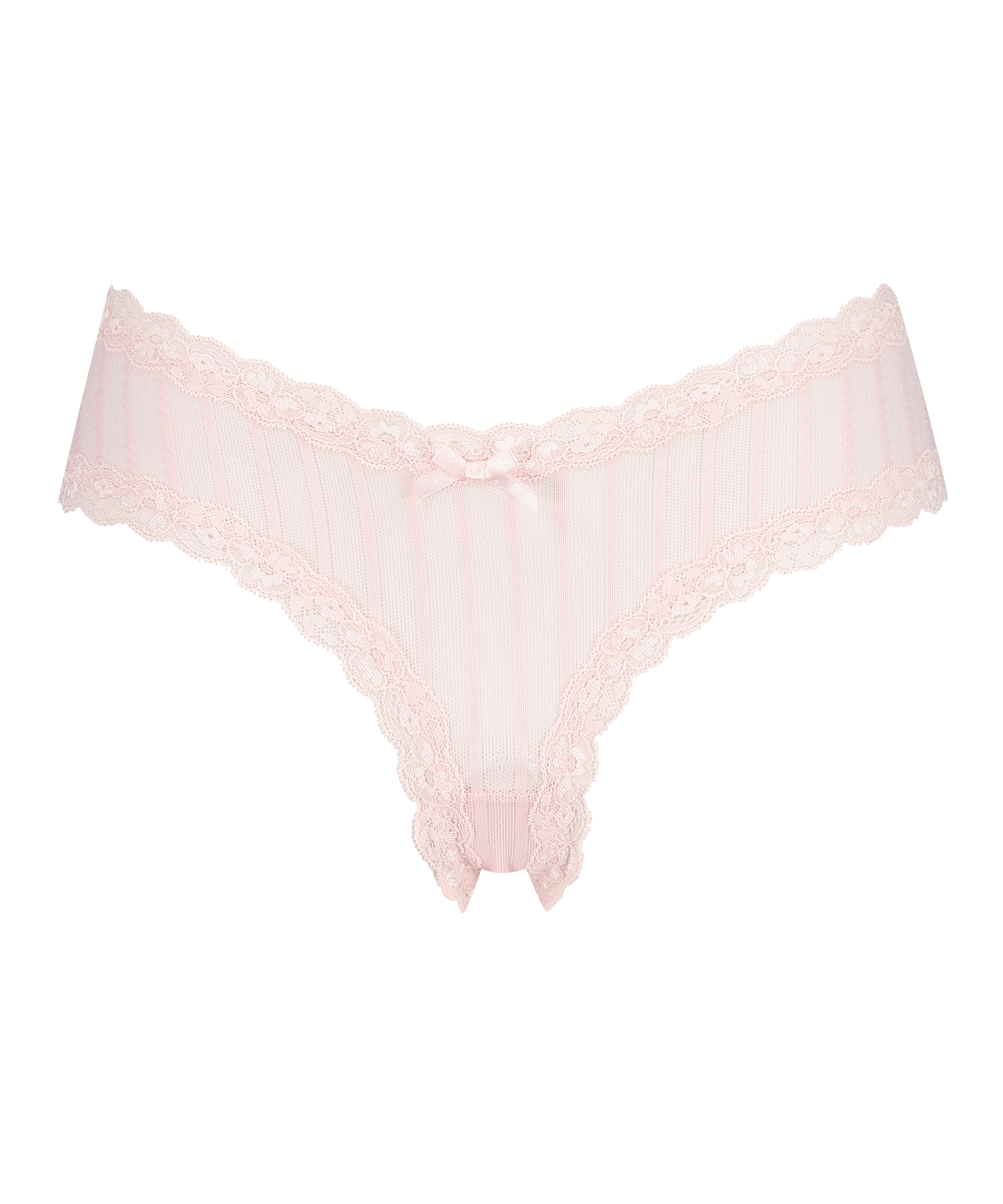 V-shape Mesh Brazilian, Pink, main