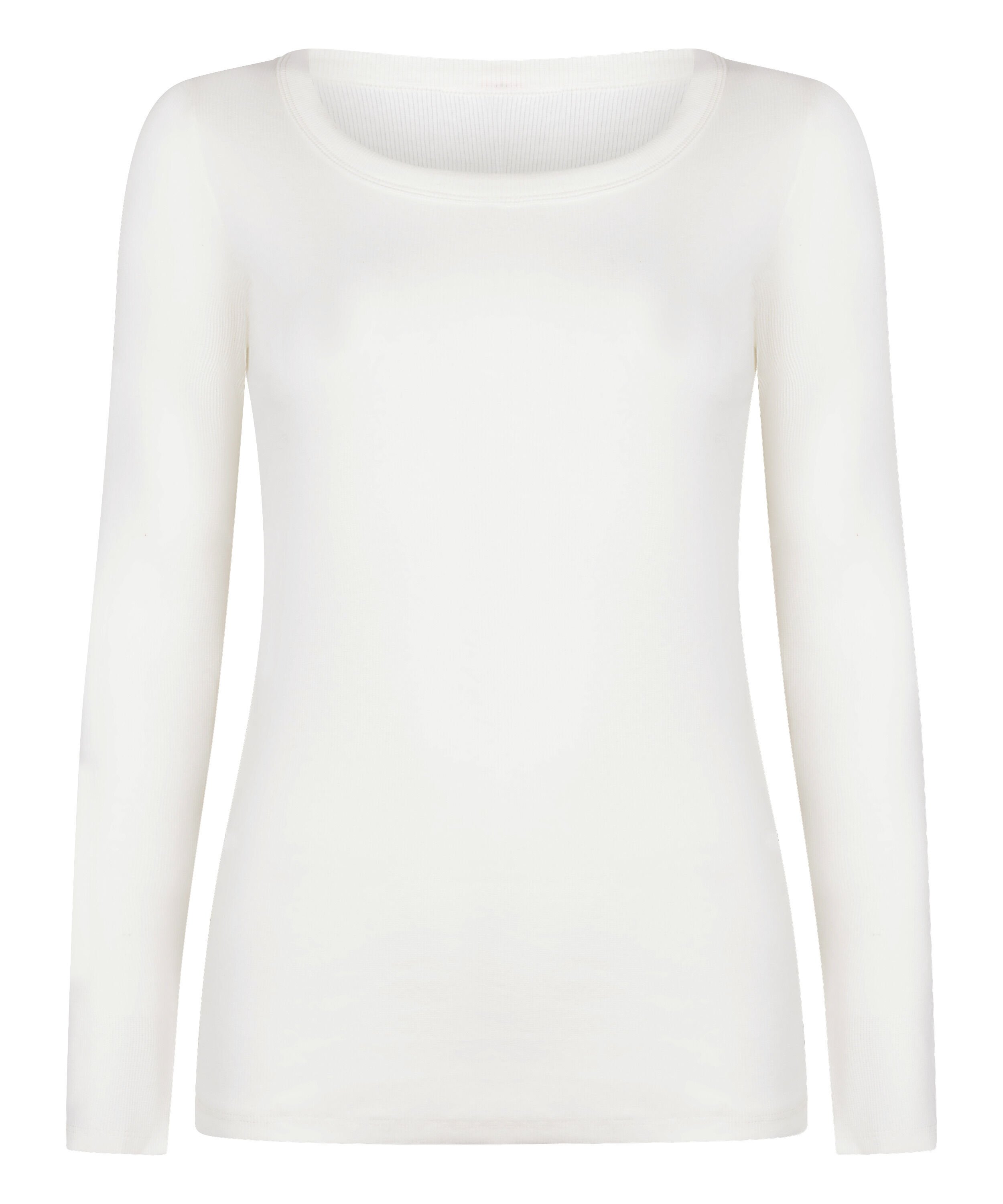 Cotton Pyjama Top, White