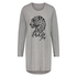 Round Neck Nightshirt, Grey