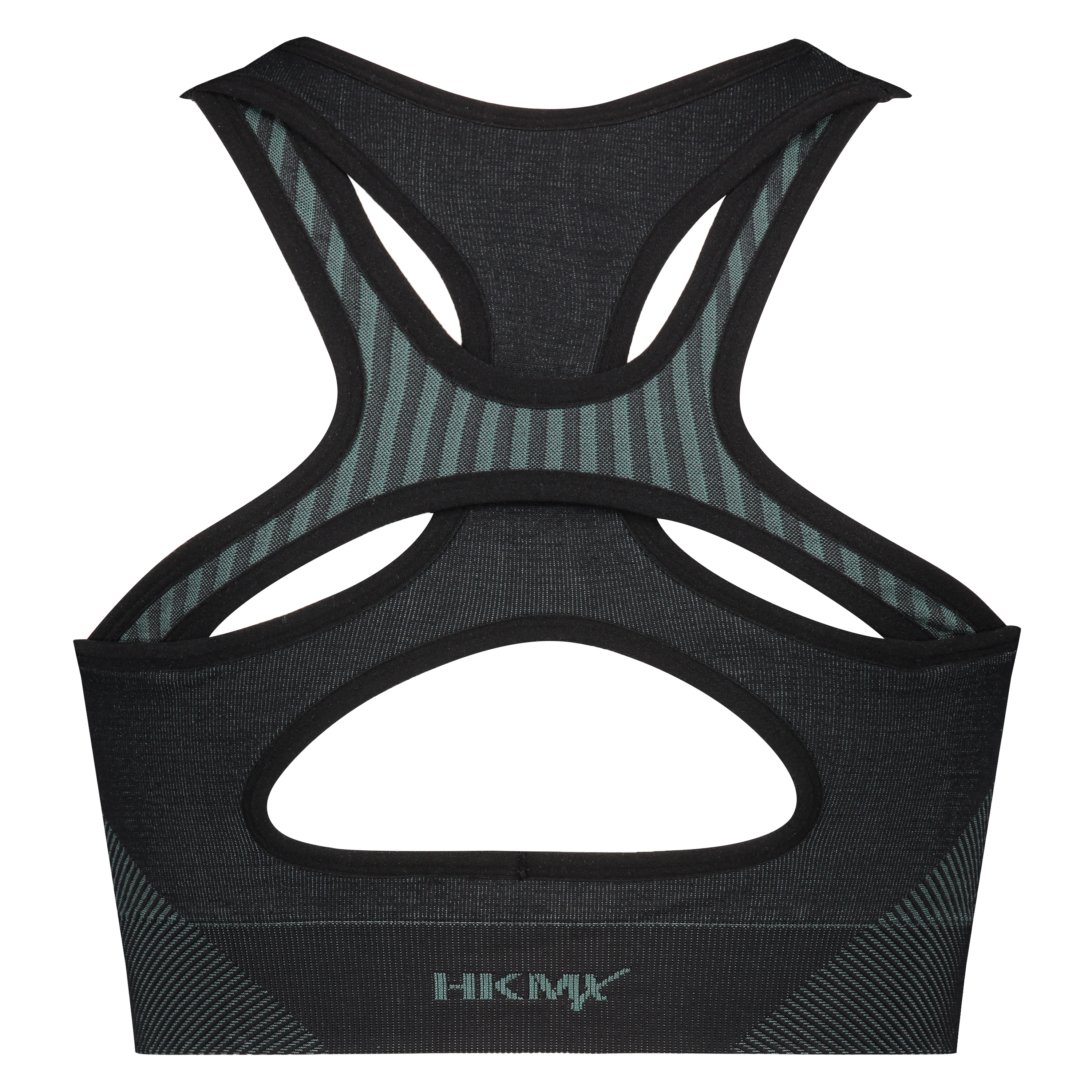 HKMX Sports bra The Motion Level 2, Green, main
