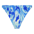 Paraguay High-Leg Bikini Bottoms, Blue
