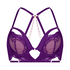 Belladonna Non-Padded Underwired Longline Bra, Purple