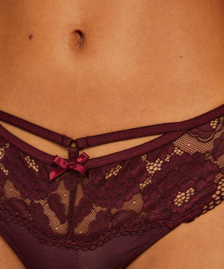 Jolie thong boxers, Red